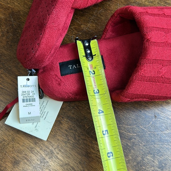 Talbots NWT Slippers Size Medium - Picture 15 of 15